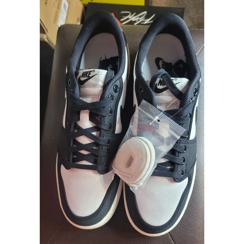 Air Jordan 1 AJKO Low Black White Sail DX4981-100 Men's Size 10 New